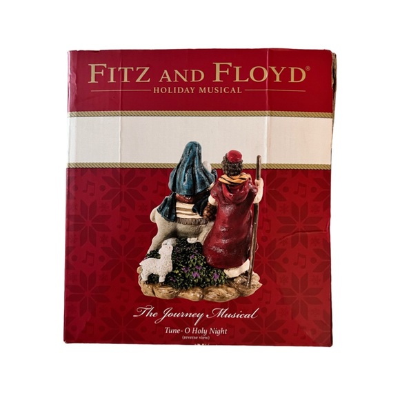 Fitz & Floyd The Journey Musical. Plays O Holy Night. - Picture 10 of 13